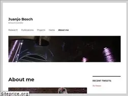 Sites similar to juanjobosch.com