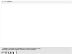 Sites similar to juanmunozestate.org