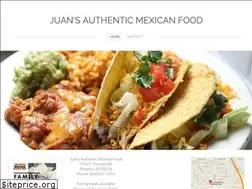 Sites similar to juansauthenticmexicanfood.com