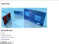 Sites similar to juansolis.com