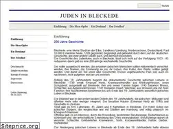 Sites similar to judeninbleckede.de