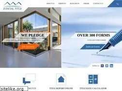 Sites similar to judicialtitle.com