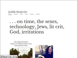 Sites similar to judithshulevitz.com