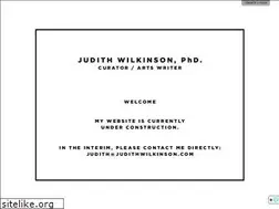 Sites similar to judithwilkinson.com