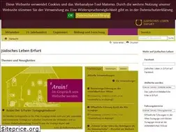 Sites similar to juedisches-leben.erfurt.de