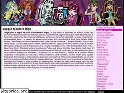 Sites similar to juegos.munecasmonsterhigh.com
