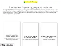 Sites similar to juegoscientificos.com