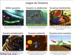 Sites similar to juegosdegusanos.com
