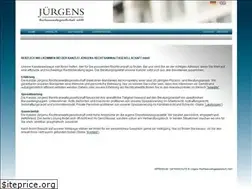 Sites similar to juergens-law.de