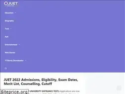 Sites similar to juet.in