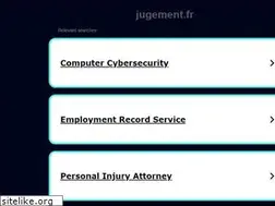 Sites similar to jugement.fr