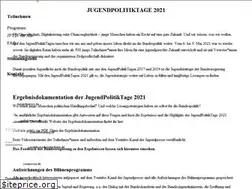 Sites similar to jugendpolitiktage.de