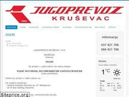 Sites similar to jugoprevozks.rs