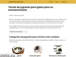 Sites similar to juguetesparagatos.org