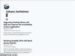 Sites similar to juhanajauhiainen.com