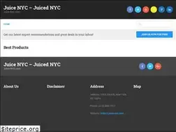 Sites similar to juice-nyc.com