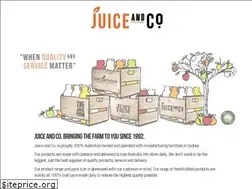 Sites similar to juiceandco.com.au