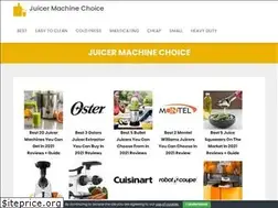 Sites similar to juicermachinechoice.com