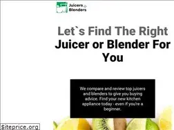 Sites similar to juicersplusblenders.com