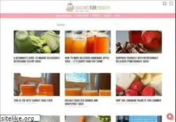 Sites similar to juicing-for-health.com