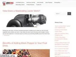 Sites similar to juicingadviser.com