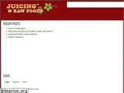Sites similar to juicingandrawfoods.com
