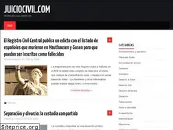 Sites similar to juiciocivil.com