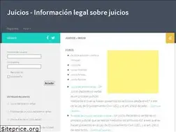 Sites similar to juicios.org