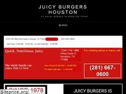 Sites similar to juicyburgershouston.com