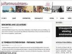Sites similar to juifsetmusulmans.fr