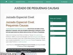 Sites similar to juizadoespecialpequenascausassp.com