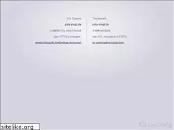 Sites similar to julia-singt.de