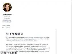 Sites similar to juliacambre.com