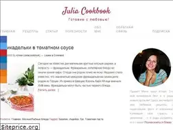 Sites similar to juliacookbook.ru