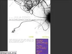 Sites similar to juliaeckel.de