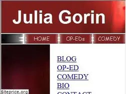 Sites similar to juliagorin.com