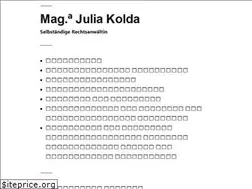 Sites similar to juliakolda.at