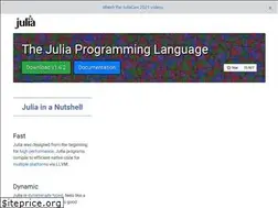 Sites similar to julialang.org