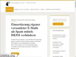 Sites similar to julian-wagner.org