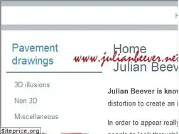 Sites similar to julianbeever.net