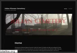 Sites similar to juliancemetery.org