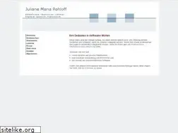 Sites similar to juliane-rohloff.de