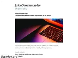 Sites similar to juliangaramendy.dev