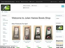 Sites similar to julianhainesbowls.uk