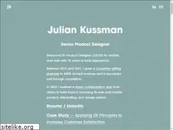 Sites similar to juliankussman.com