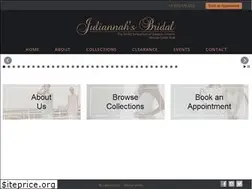 Sites similar to juliannahsbridal.ca