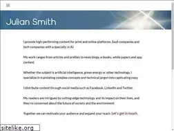 Sites similar to juliansmith.com