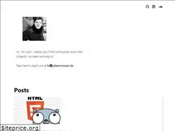 Sites similar to julianvossen.de