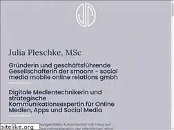Sites similar to juliapleschke.com
