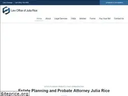 Sites similar to juliaricelaw.com